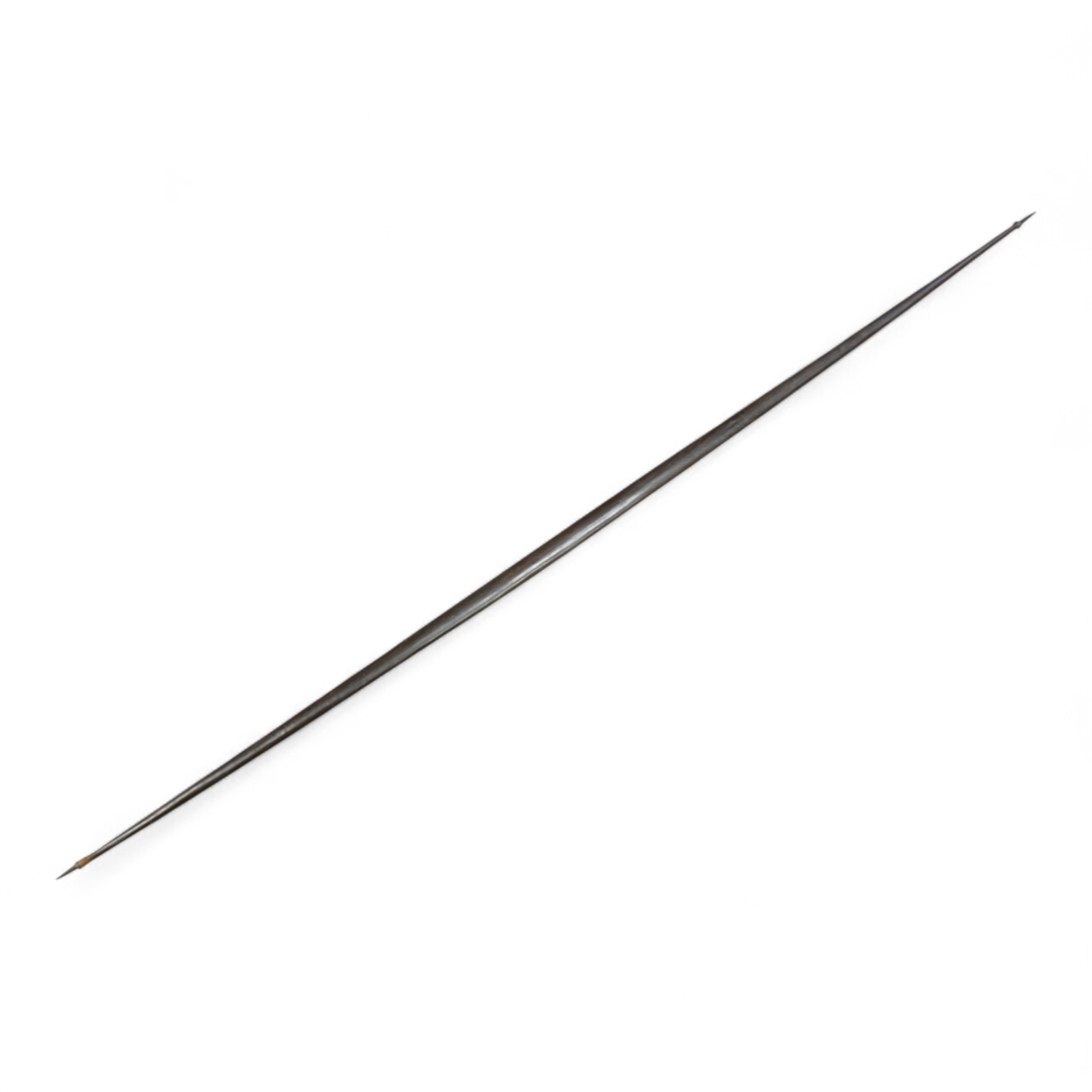 Papua New Guinea - a palm wood bow, 169cm long